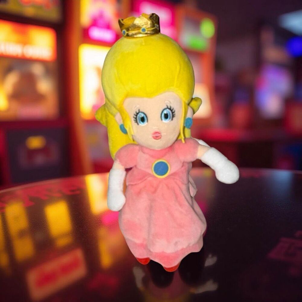 Princess Peach Plush Toy, Super Mario Plush Stuffed Animals 11” P10
